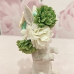 うさぎ♡耳飾り♡グリーン
