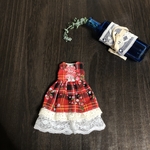 ドール服　ミディブライス　サイズ　服　ワンピース　アウトフィット