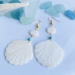 ターコイズシェルピアス