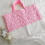 New!!SALEくま🧸キルトのレッスンバッグ♡pink