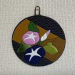 【朝顔　7-9月】きめこみ　朝顔