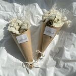 ドライフラワー ホワイトブーケ 花束 プレゼント 結婚式 敬老の日