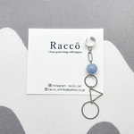 geometry ＋ エンジェライト earcuff 片耳 ステンレス イヤーカフ