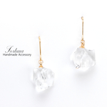 小さな氷(542) ピアス/イヤリング/ノンホールピアス/樹脂ピアス