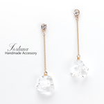 揺れる氷(562) ピアス/ノンホールピアス/樹脂ピアス