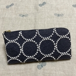 ミナペルホネン ☆生地使用☆L字ファスナー 財布☆ハンドメイド