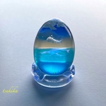 「早朝の海」