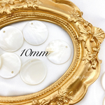 約30P/10mm 天然素材*white＿no.818