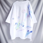 手描き  summer memory tシャツ men's