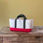 sale【送料込】帆布でほっこりミニトート横長 no.414