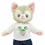 ジェラトーニ 服 コスチューム 単品コーデ用 白Tシャツ GREEN Sサイズ用