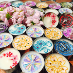 ☆再25☆花祭り☆アロマのメヘンディティーライト6個入り☆c.yoru
