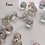 (1-81)スズマル　8mm バブルシャボンカラー　8個　