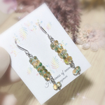 ピアス/イヤリング༓❅⃝༓涼しげちゅるんッ💖チェコビーズ🧡シンプルaccessoryෆ⃛ෆ⃛