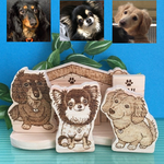 【受注制作】復活＊<３匹用>木製　愛犬のサイコロカレンダー