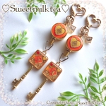 🍀ご縁出品🍀ゆーこりんちの合鍵🧡💛ビヨ～～～ンversion💕オレンジ系🧡💛