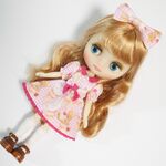 ミディ☆ネコアイスワンピース(ピンク)　ブライス  ARomantic　