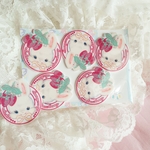 プラパーツ☆4㎝ うさぎシェイクshop(イエローリボン) 5個入