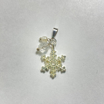 【ak_angelique様専用】雪の結晶とメンカラのペンダントトップ☃️