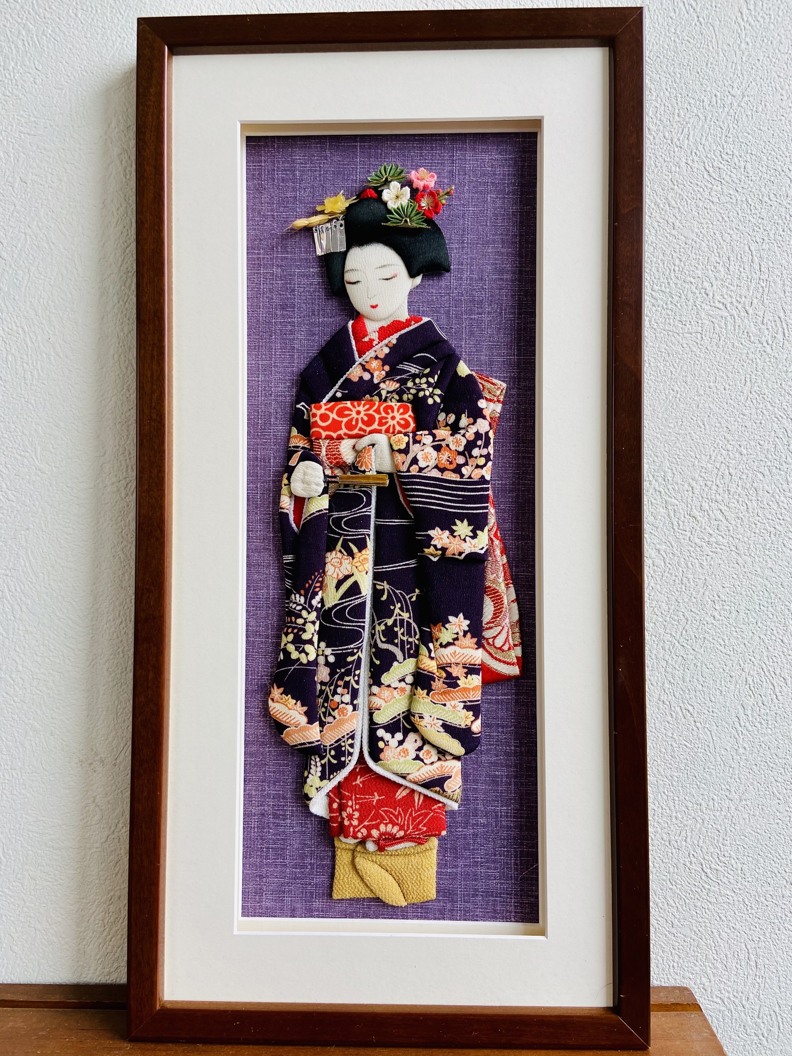 送料無料】布絵アート 舞妓さん - 西本典子布絵アート | minne byGMO