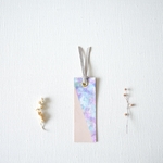 革しおり(color :紫陽花)