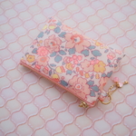 ★One side all skeleton pouch　LIBERTY 　ベッツィ　バーバパパ　barbapapa11×7.5cm