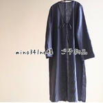 mino341ne様　ご予約品　リネンのロングガウン