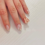 ニュアンス蝶々 ネイル