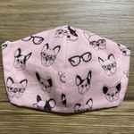 キッズ立体ガーゼマスク★犬とドット
