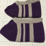 毛糸のルームシューズ 27