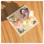 紫陽花イヤーカフ