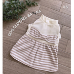 犬服クール生地リボンスカートXS