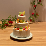 ミニチュア3段ケーキ♡ミニチュアケーキ