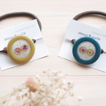 《ネイビー》ちょうちょのおさんぽヘアゴム⚮̈