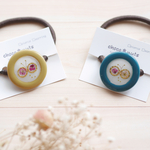 《マスタード》ちょうちょのおさんぽヘアゴム⚮̈