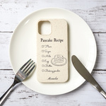 パンケーキレシピ エコスマホケース [iPhoneケース] iPhone12/11Pro/12ProMax他