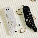 刺繍ブローチ・とろとろオバケ