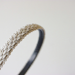 greige antique ribbon headband (from England)