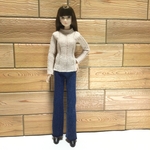 NO.236 レース編みトップスとパンツ