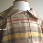 【sale】メキシカン風ボーダー（ベージュ）☆ジャケット☆110ｻｲｽﾞ