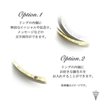 ◇OPTION◇ 『文字刻印』 or 『誕生石(天然石)入れ』