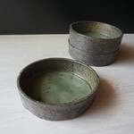 灰釉丸小鉢
