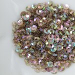 スパンコール 3mm 約4g 丸カップ オーロラ 茶色 (SMC03ABRHW00)