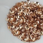 スパンコール 3mm 約4g 丸カップ メタリック シャンパン色 (SMC03TSGHW00)