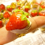 *限定*指輪(ショコラクリーム×いちご)フリーサイズ
