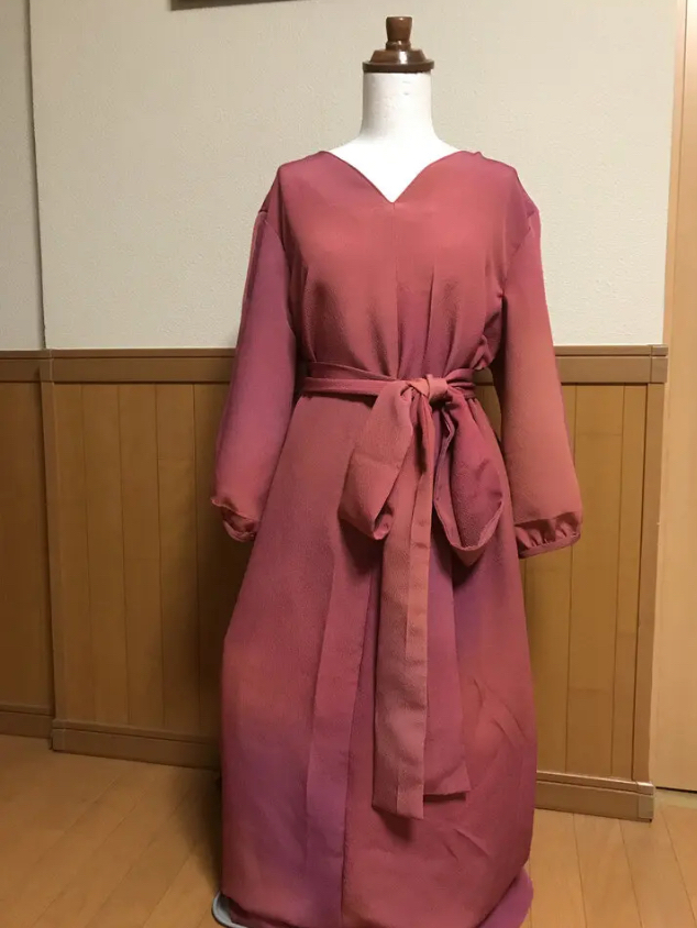生地持ち込み 着物リメイクワンピースのお仕立て ハンドメイドマーケット minne