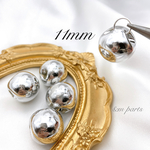8p/11mm*silver*鈴丸 ＿no.878