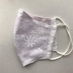  ［SALE］お勧め＊⑥かなり素敵涼しい2way夏マスク（L）＊素敵なつる花＊
