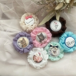 うちの子グッズ ♡ お名前ロゼット ♡ 推しグッズ ♡シフォンロゼット