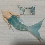 人魚素体 ラムネ クリア/ホワイティ #オビツ11 +(1)サイズ